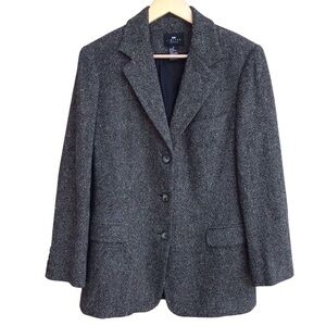 Limited America Gray Wool Blend Blazer